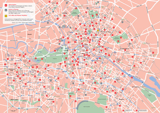 Plano de estaciones Call a Bike de Berlin