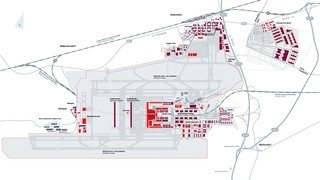 Plano de la terminal y el aeropuerto Berlin Brandenburg (BER)